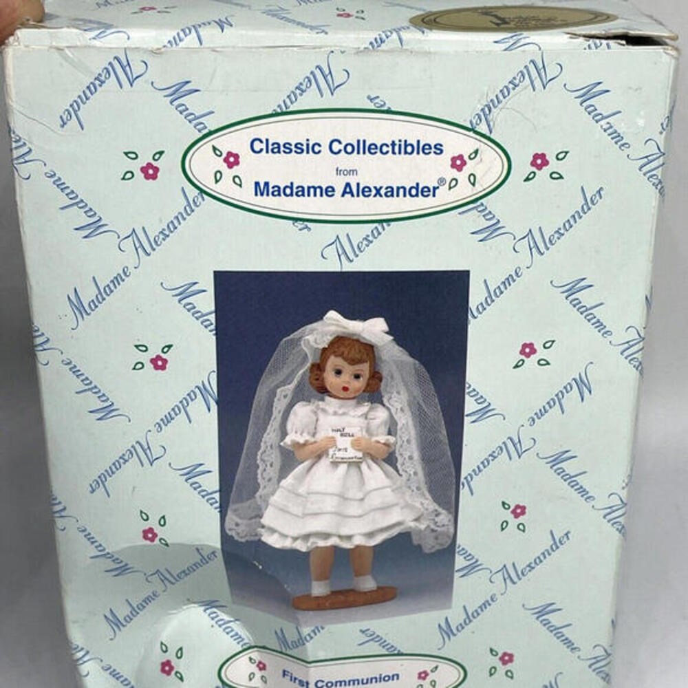 1999 Madame Alexander First Communion Girl Resin Figurine 6.5" Box COA